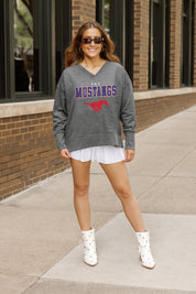 SMU MUSTANGS MOST WANTED CLASSIC FRENCH TERRY PULLOVER