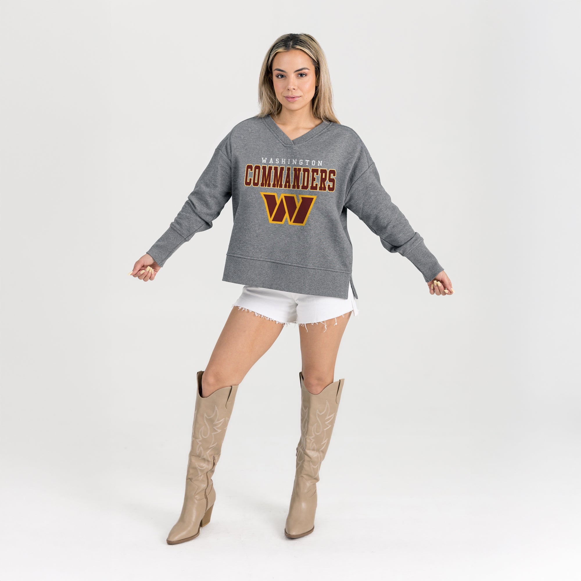 WASHINGTON COMMANDERS MOST WANTED CLASSIC FRENCH TERRY PULLOVER