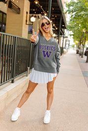 WASHINGTON HUSKIES MOST WANTED CLASSIC FRENCH TERRY PULLOVER