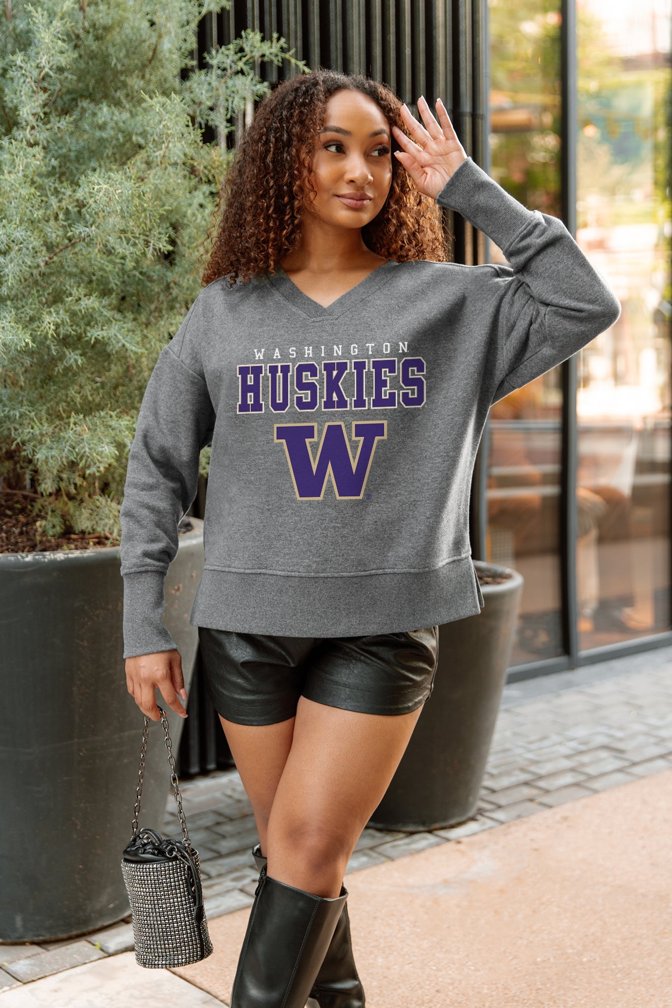 WASHINGTON HUSKIES MOST WANTED CLASSIC FRENCH TERRY PULLOVER