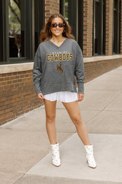 WYOMING COWBOYS MOST WANTED CLASSIC FRENCH TERRY PULLOVER