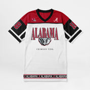 ALABAMA CRIMSON TIDE HUSTLE MODE V-NECK FASHION JERSEY DRESS