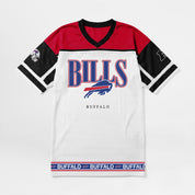 BUFFALO BILLS HUSTLE MODE V-NECK FASHION JERSEY DRESS