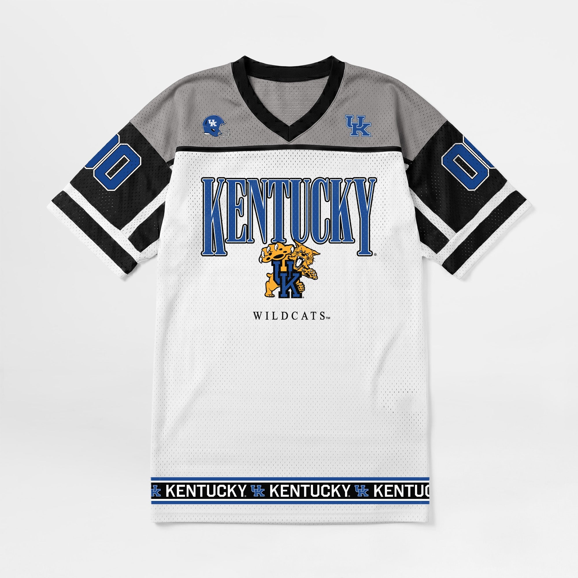 KENTUCKY WILDCATS HUSTLE MODE V-NECK FASHION JERSEY DRESS