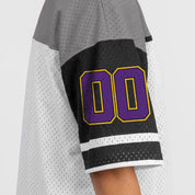 LSU TIGERS HUSTLE MODE V-NECK FASHION JERSEY DRESS