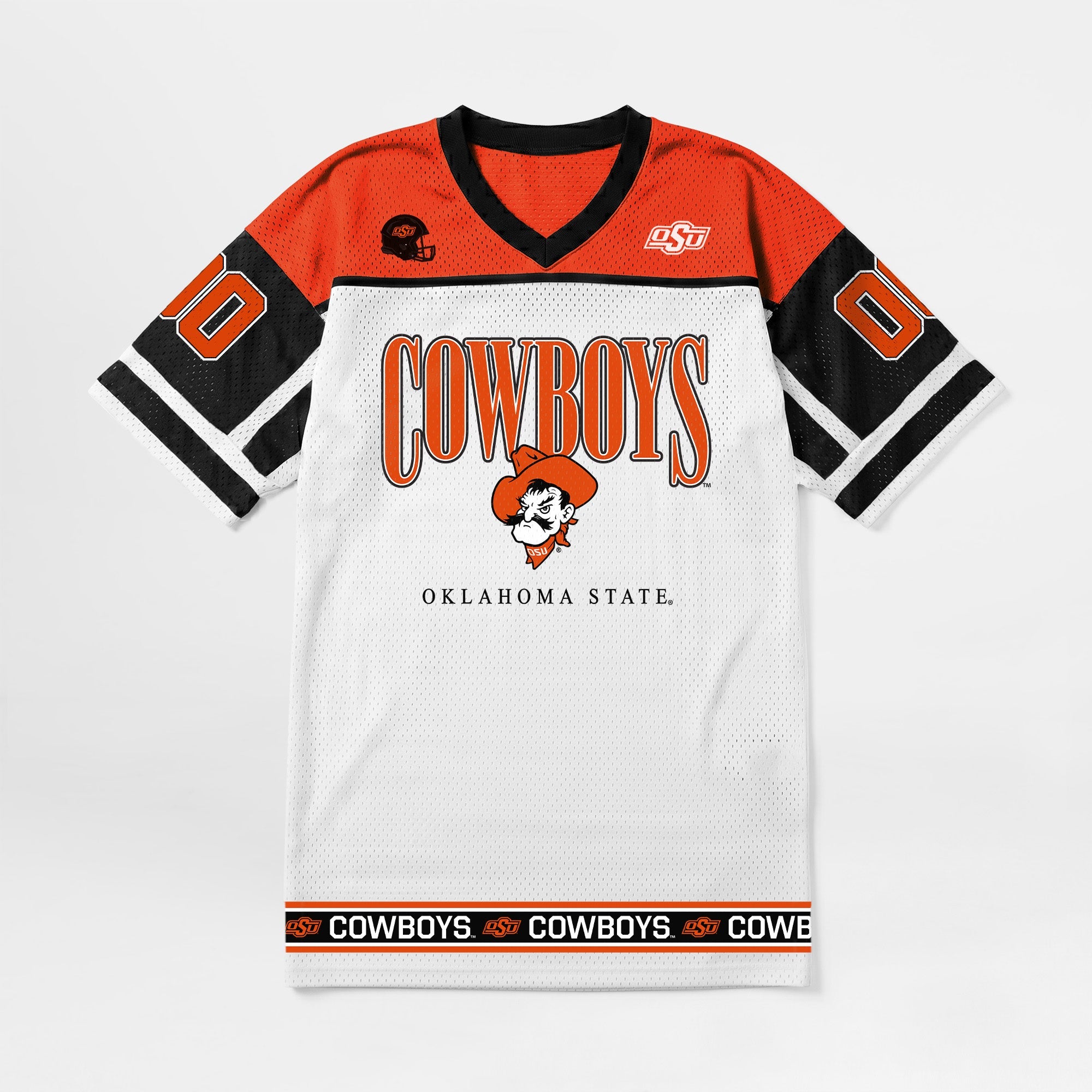 OKLAHOMA STATE COWBOYS HUSTLE MODE V-NECK FASHION JERSEY DRESS