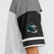 PHILADELPHIA EAGLES HUSTLE MODE V-NECK FASHION JERSEY DRESS