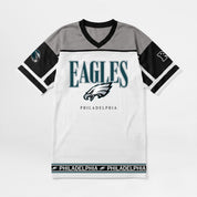 PHILADELPHIA EAGLES HUSTLE MODE V-NECK FASHION JERSEY DRESS
