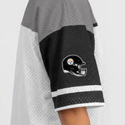 PITTSBURGH STEELERS HUSTLE MODE V-NECK FASHION JERSEY DRESS