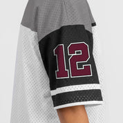 TEXAS A&M AGGIES HUSTLE MODE V-NECK FASHION JERSEY DRESS