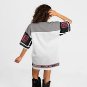 SOUTH CAROLINA GAMECOCKS HUSTLE MODE V-NECK FASHION JERSEY DRESS