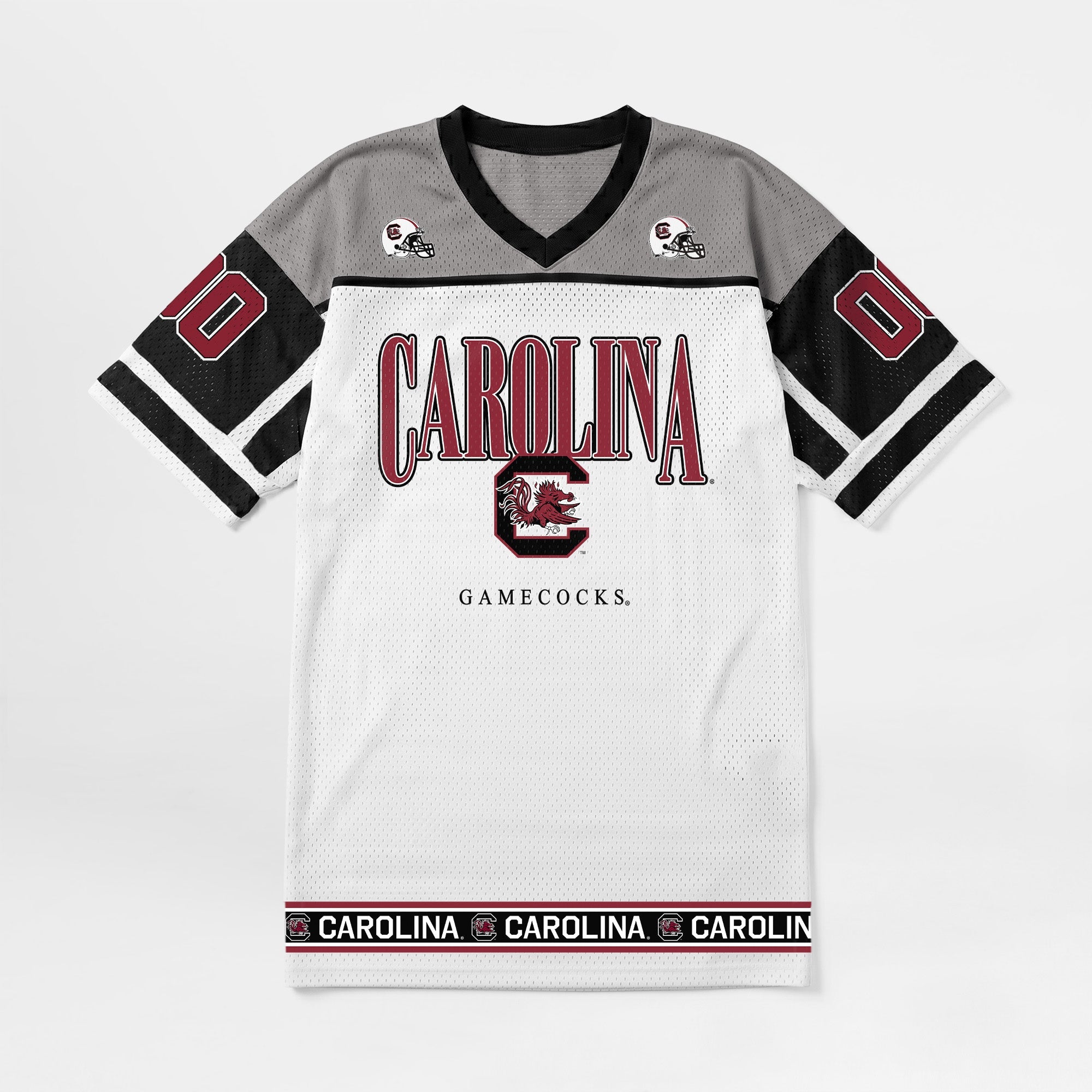 SOUTH CAROLINA GAMECOCKS HUSTLE MODE V-NECK FASHION JERSEY DRESS