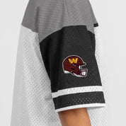 WASHINGTON COMMANDERS HUSTLE MODE V-NECK FASHION JERSEY DRESS