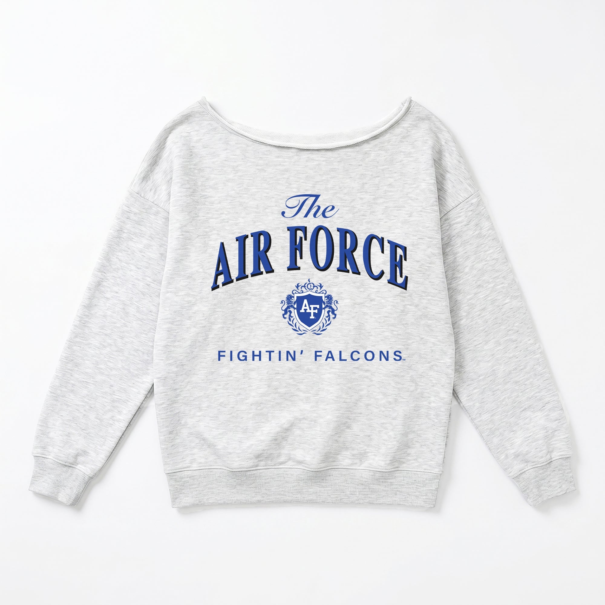 AIR FORCE FALCONS OFFSIDES ENERGY RELAXED OFF-SHOULDER TOP