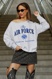 AIR FORCE FALCONS OFFSIDES ENERGY RELAXED OFF-SHOULDER TOP