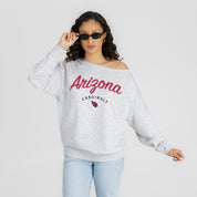 ARIZONA CARDINALS LEGACY STANDARD RELAXED OFF-SHOULDER TOP