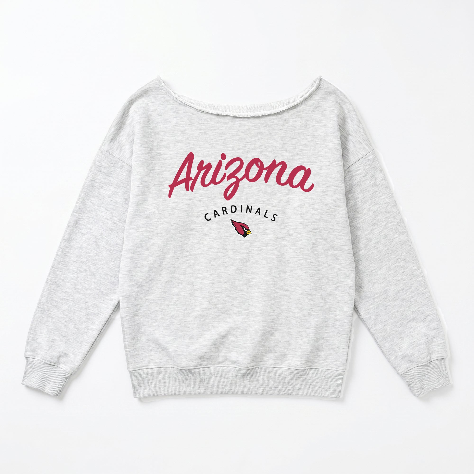 ARIZONA CARDINALS LEGACY STANDARD RELAXED OFF-SHOULDER TOP