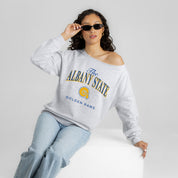 ALBANY STATE GOLDEN RAMS OFFSIDES ENERGY RELAXED OFF-SHOULDER TOP