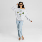 BAYLOR BEARS OFFSIDES ENERGY RELAXED OFF-SHOULDER TOP