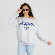 BUFFALO BILLS LEGACY STANDARD RELAXED OFF-SHOULDER TOP