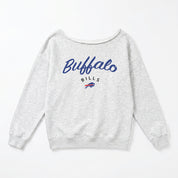 BUFFALO BILLS LEGACY STANDARD RELAXED OFF-SHOULDER TOP