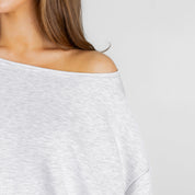 DALLAS COWBOYS OFFSIDES ENERGY RELAXED OFF-SHOULDER TOP