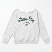 GREEN BAY PACKERS LEGACY STANDARD RELAXED OFF-SHOULDER TOP