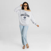 GEORGIA SOUTHERN EAGLES OFFSIDES ENERGY RELAXED OFF-SHOULDER TOP