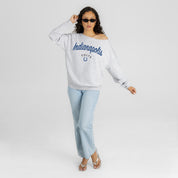 INDIANAPOLIS COLTS LEGACY STANDARD RELAXED OFF-SHOULDER TOP