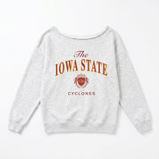 IOWA STATE CYCLONES OFFSIDES ENERGY RELAXED OFF-SHOULDER TOP