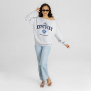 KENTUCKY WILDCATS OFFSIDES ENERGY RELAXED OFF-SHOULDER TOP