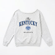 KENTUCKY WILDCATS OFFSIDES ENERGY RELAXED OFF-SHOULDER TOP