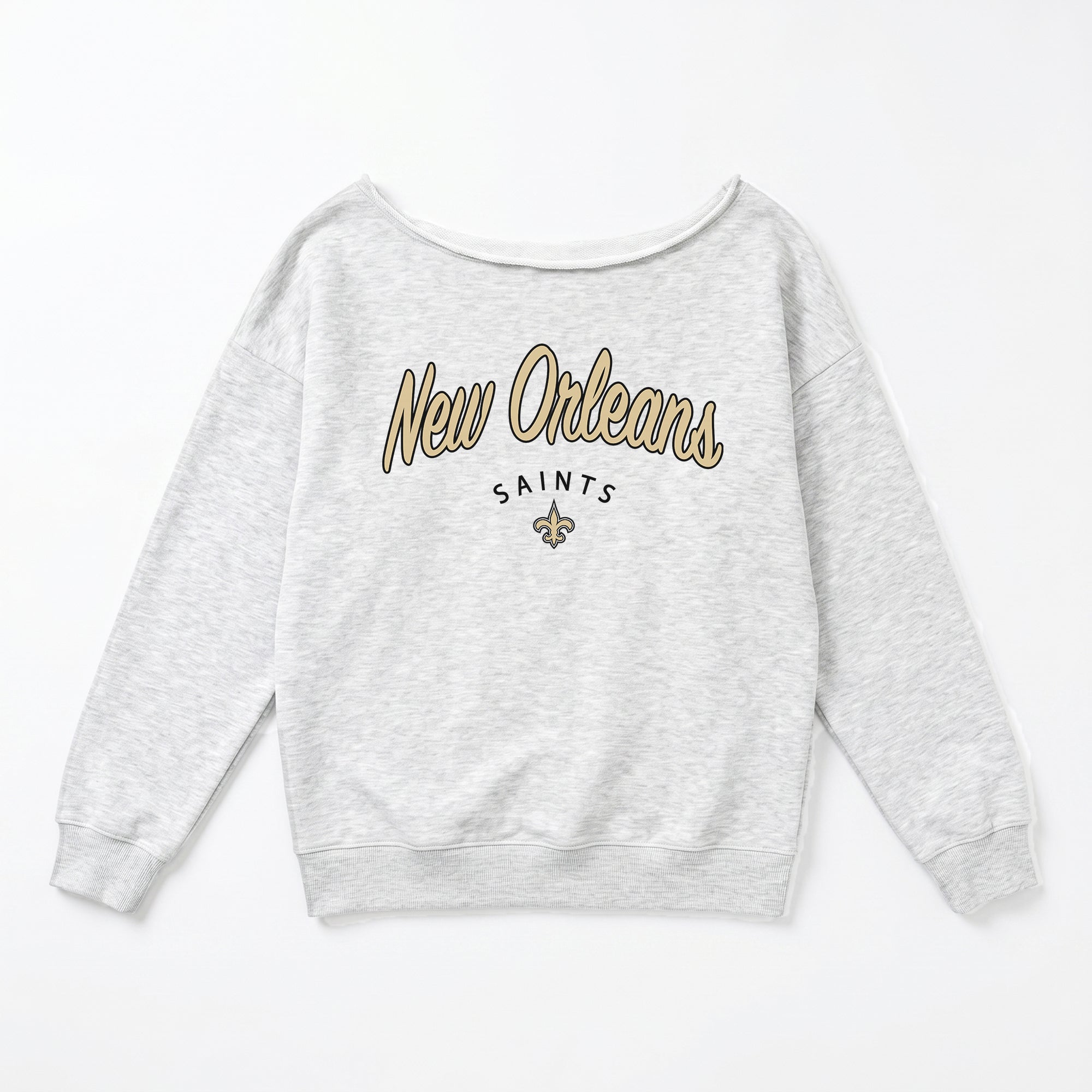 NEW ORLEANS SAINTS LEGACY STANDARD RELAXED OFF-SHOULDER TOP