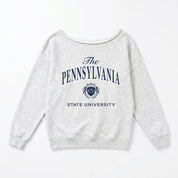 PENN STATE NITTANY LIONS OFFSIDES ENERGY RELAXED OFF-SHOULDER TOP