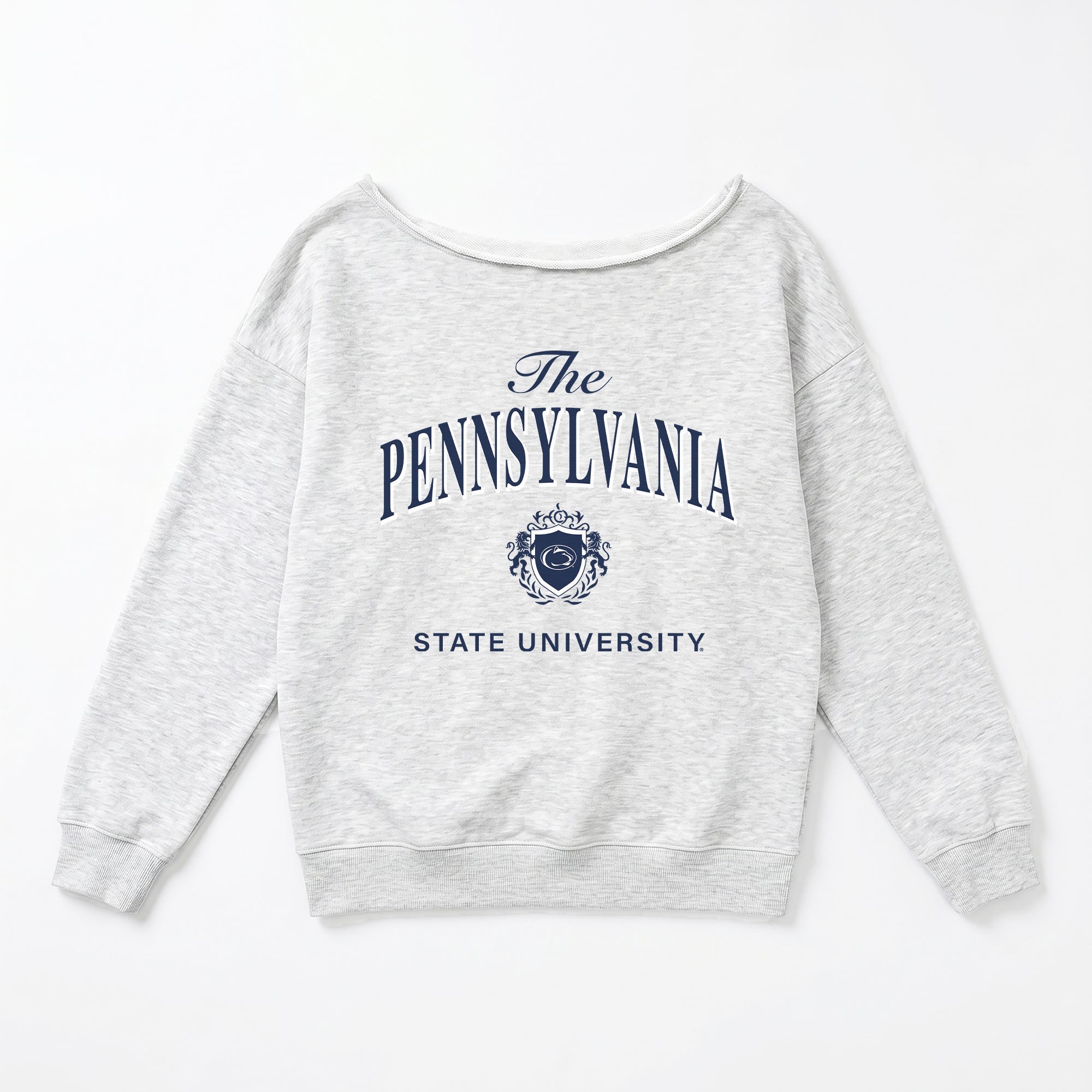 PENN STATE NITTANY LIONS OFFSIDES ENERGY RELAXED OFF-SHOULDER TOP