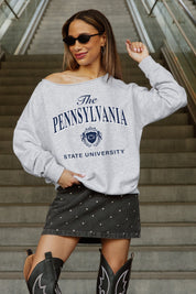 PENN STATE NITTANY LIONS OFFSIDES ENERGY RELAXED OFF-SHOULDER TOP