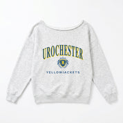 ROCHESTER YELLOWJACKETS OFFSIDES ENERGY RELAXED OFF-SHOULDER TOP