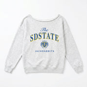 SOUTH DAKOTA STATE JACKRABBITS OFFSIDES ENERGY RELAXED OFF-SHOULDER TOP