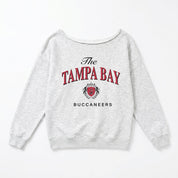 TAMPA BAY BUCCANEERS OFFSIDES ENERGY RELAXED OFF-SHOULDER TOP