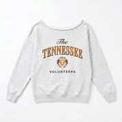 TENNESSEE VOLUNTEERS OFFSIDES ENERGY RELAXED OFF-SHOULDER TOP