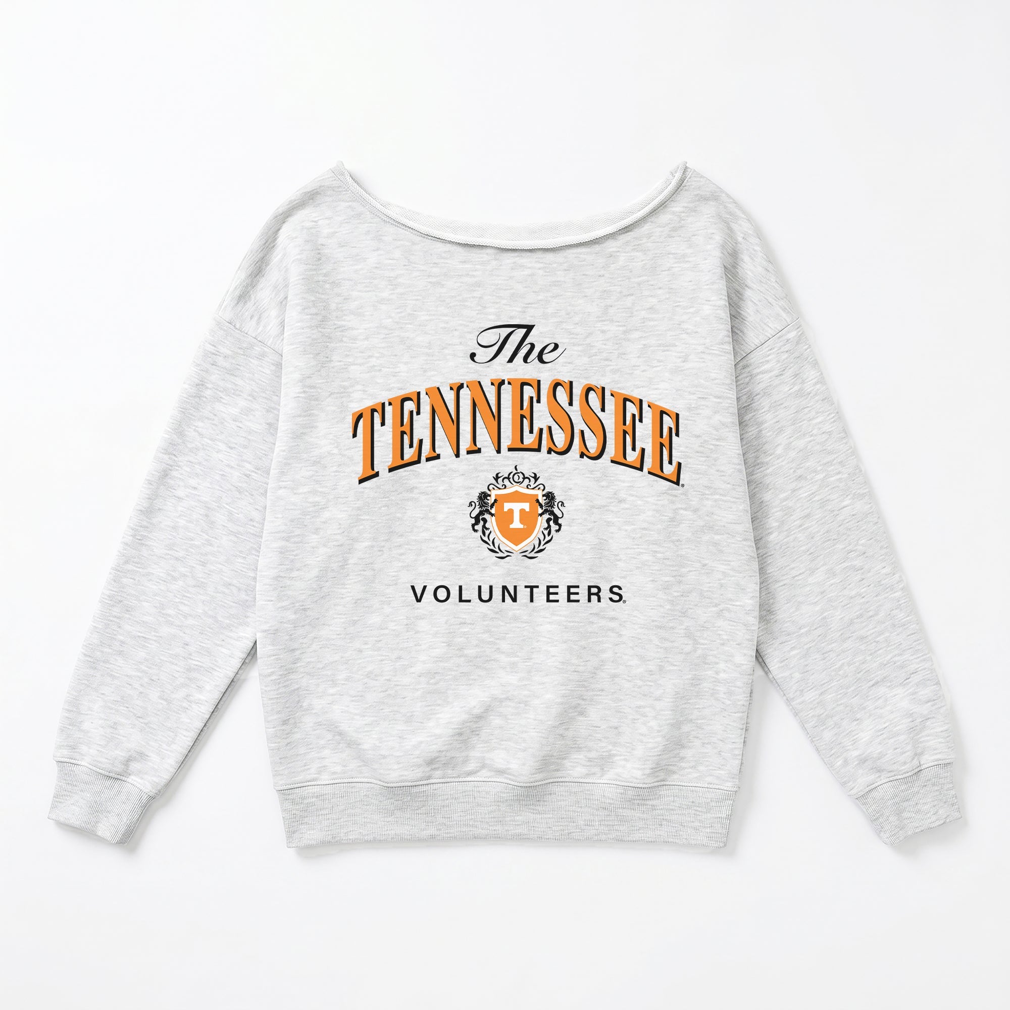 TENNESSEE VOLUNTEERS OFFSIDES ENERGY RELAXED OFF-SHOULDER TOP