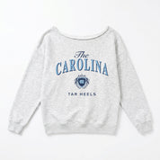NORTH CAROLINA TAR HEELS OFFSIDES ENERGY RELAXED OFF-SHOULDER TOP