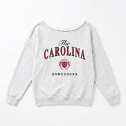 SOUTH CAROLINA GAMECOCKS OFFSIDES ENERGY RELAXED OFF-SHOULDER TOP
