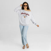 WASHINGTON COMMANDERS LEGACY STANDARD RELAXED OFF-SHOULDER TOP