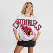 ARIZONA CARDINALS DRIP CULTURE RELAXED FIT CREWNECK TEE