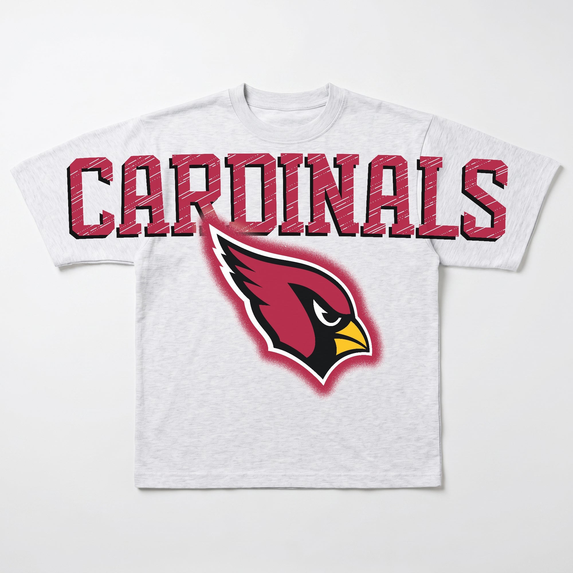 ARIZONA CARDINALS DRIP CULTURE RELAXED FIT CREWNECK TEE