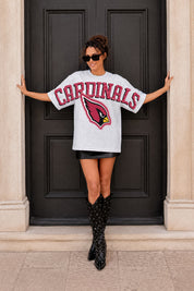 ARIZONA CARDINALS DRIP CULTURE RELAXED FIT CREWNECK TEE