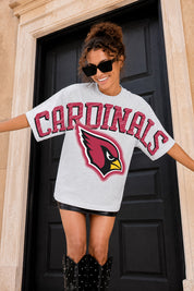 ARIZONA CARDINALS DRIP CULTURE RELAXED FIT CREWNECK TEE
