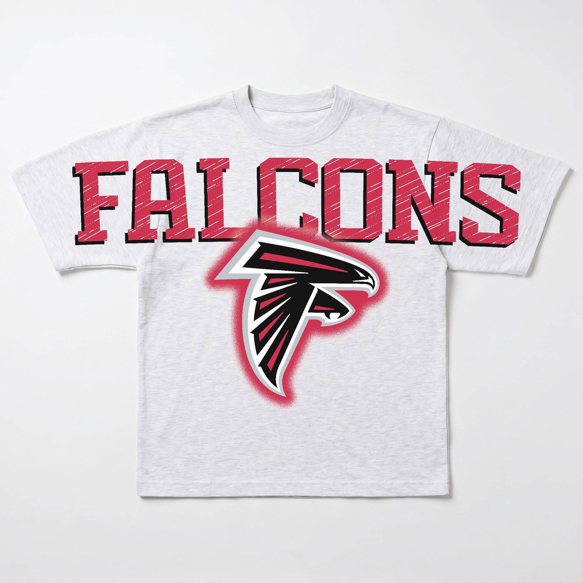 ATLANTA FALCONS DRIP CULTURE RELAXED FIT CREWNECK TEE