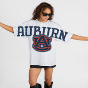 AUBURN TIGERS DRIP CULTURE RELAXED FIT CREWNECK TEE